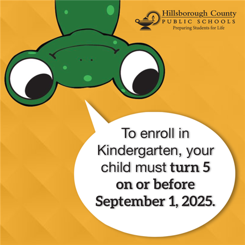 register for kindergarten if 5 before Sept. 1st 